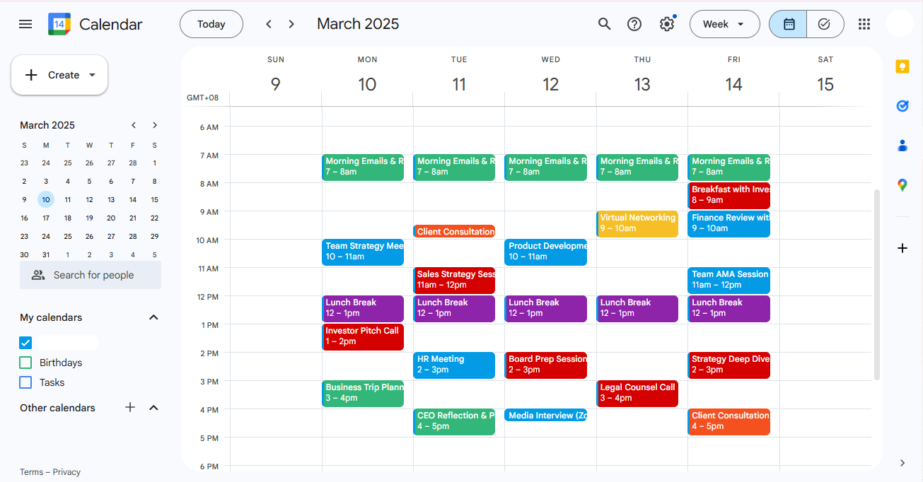 Google Calendar 2